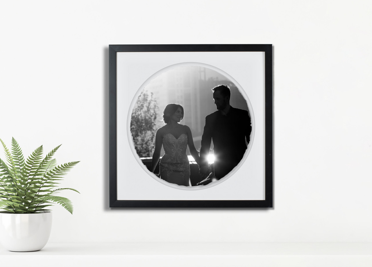 HAND TORN FRAMED PRINTS